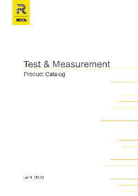 Katalog merilne opreme Rigol 